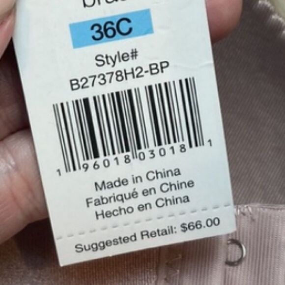 Sophie b. Push-up Satin Invisible Edge Hidden Flexible Comfort Wire Bra - Picture 7 of 7